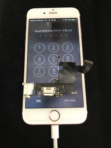 iPhone6sドックコネクタ修理