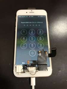 iPhone6ドックコネクタ修理