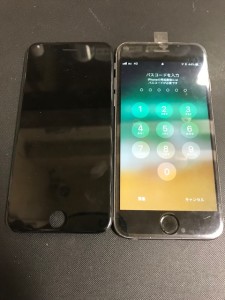 iPhone6sと交換した液晶画面