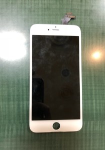 水没したiPhone6Plusの画面