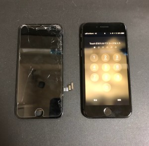 iphone8液晶破損 200506