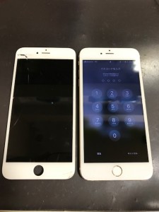 iPhone6sPlus液晶画面修理