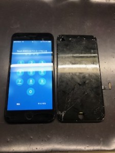 iPhone7Plus画面修理