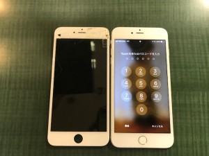 iPhone6sPlus画面修理