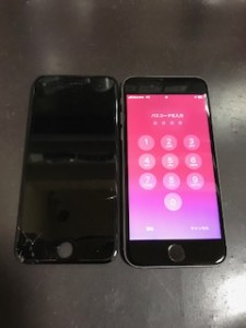 iPhone6s液晶画面修理