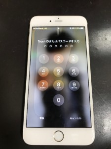 液晶不良のiPhone6sPlus