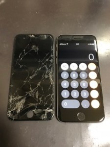 iPhone6液晶画面割れ修理