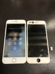 iPhone7液晶画面割れ修理