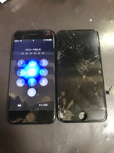 iPhone7 液晶画面割れ修理