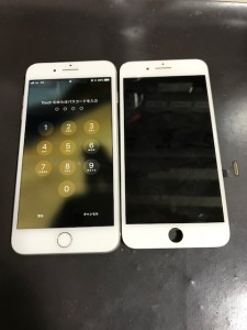 iPhone8Plus液晶画面修理