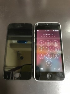 iPhone5c 液晶画面修理