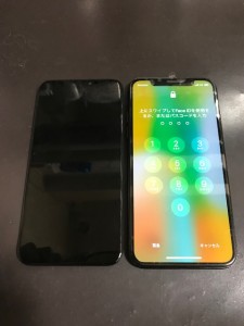 iPhoneX 画面修理