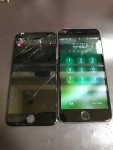 iPhone6 液晶画面割れ修理