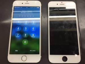 iPhone6s画面修理