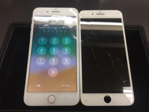 iPhone8Plus画面修理