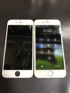 iPhone6s 画面割れ修理