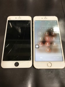 iPhone6Plus 画面修理