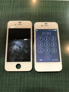 iPhone4s 液晶画面修理