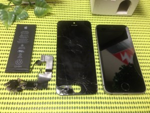 iPhone3か所修理